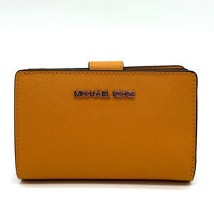 Michael Kors Medium Bifold Zip Chain Wallet Cider